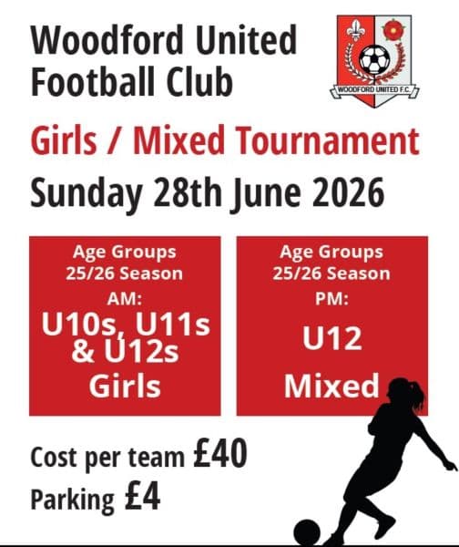 Woodford United flyer