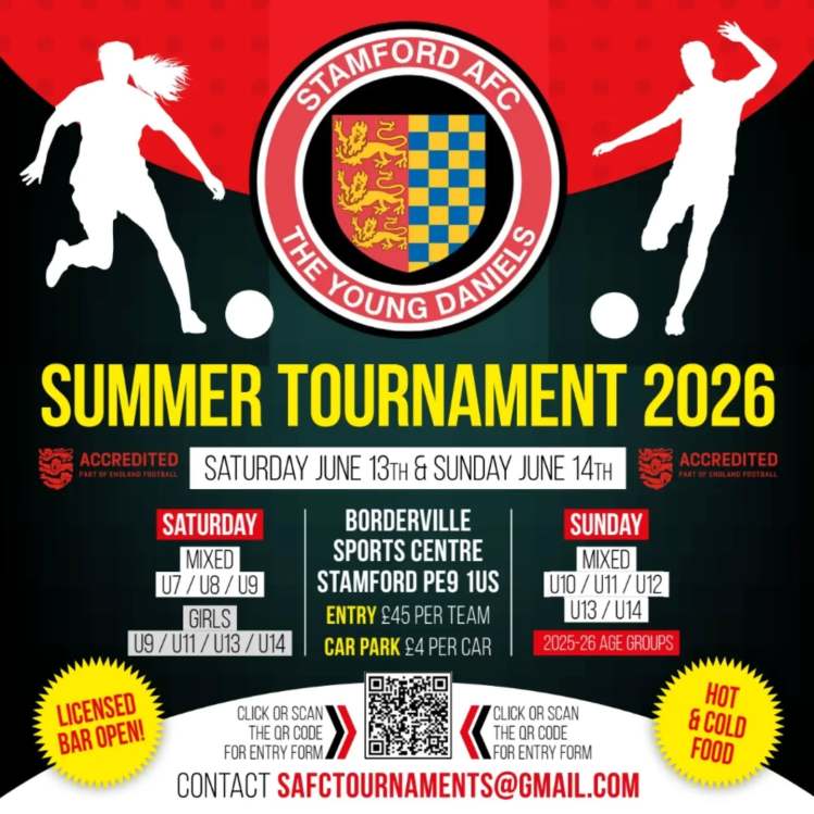 Stamford Football Festival flyer