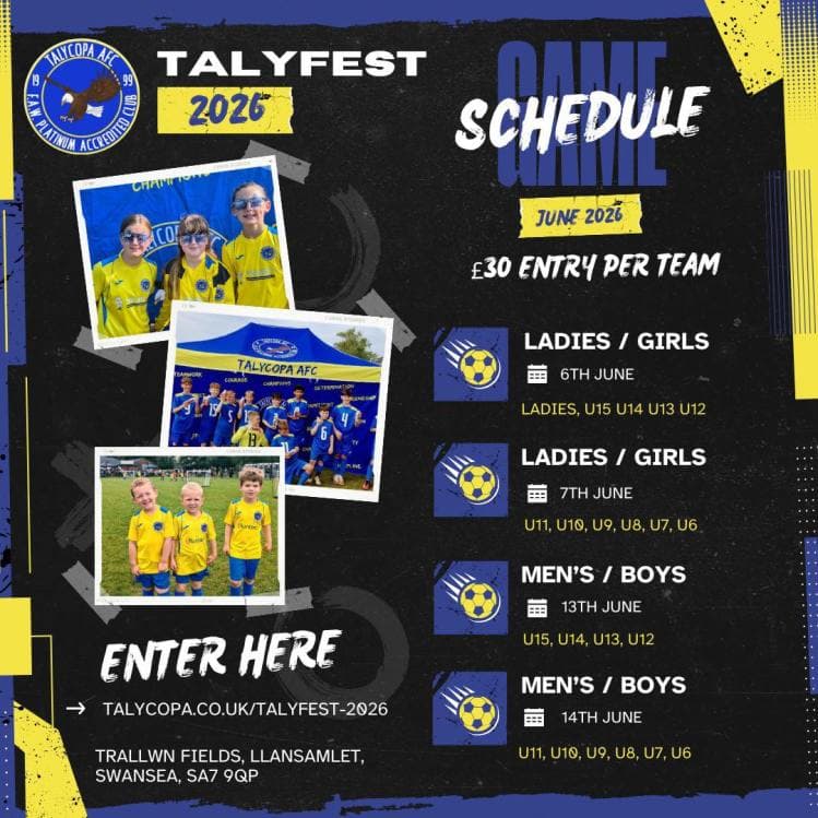 Talyfest 2026 flyer