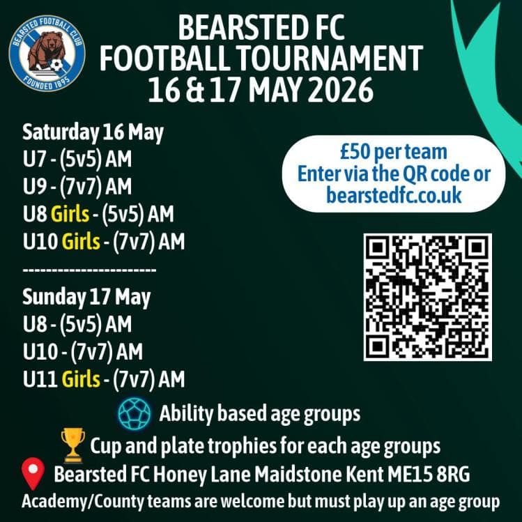 Bearsted FC Summet Tournament