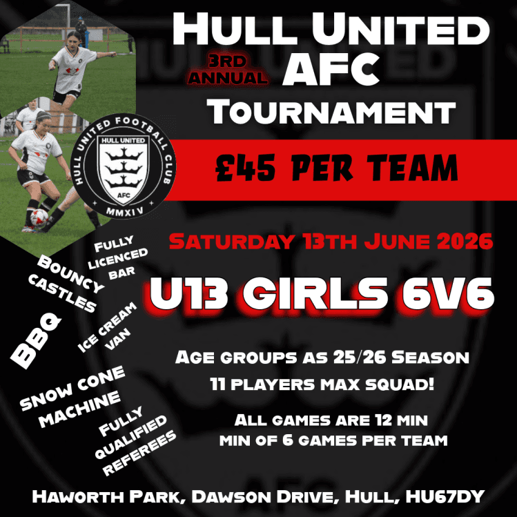 Hull United AFC - U13 Girls Tournament