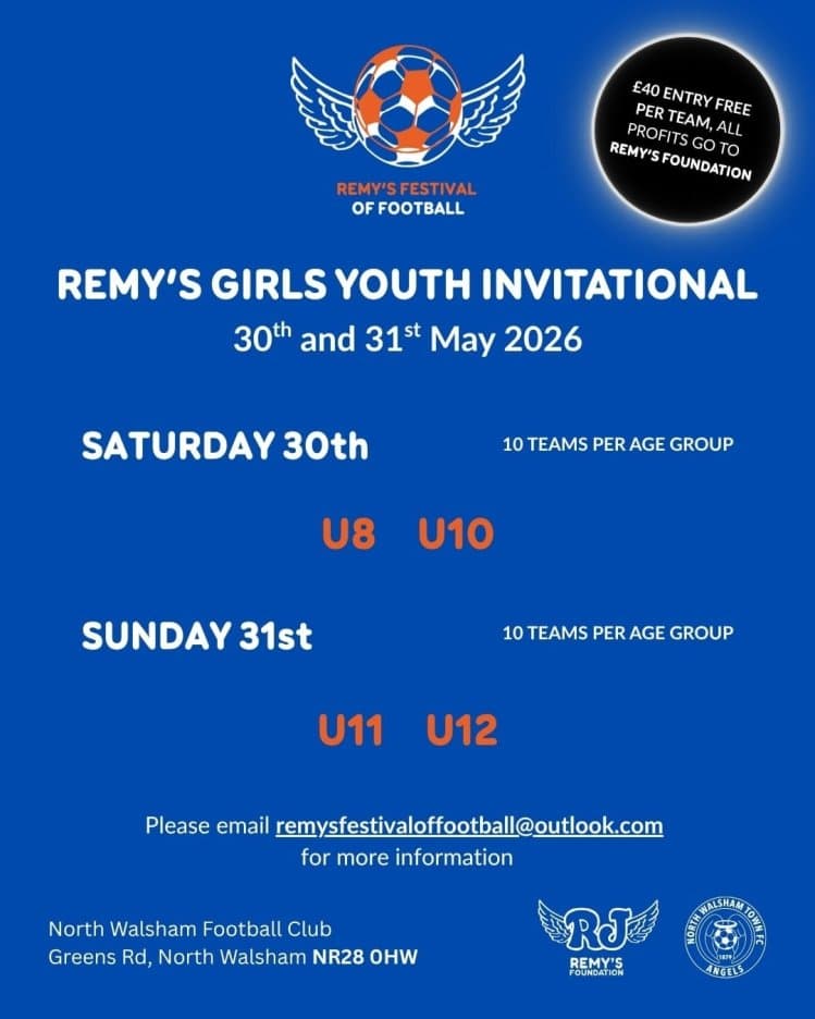Remy's Festival of Football - GIRLS ONLY flyer