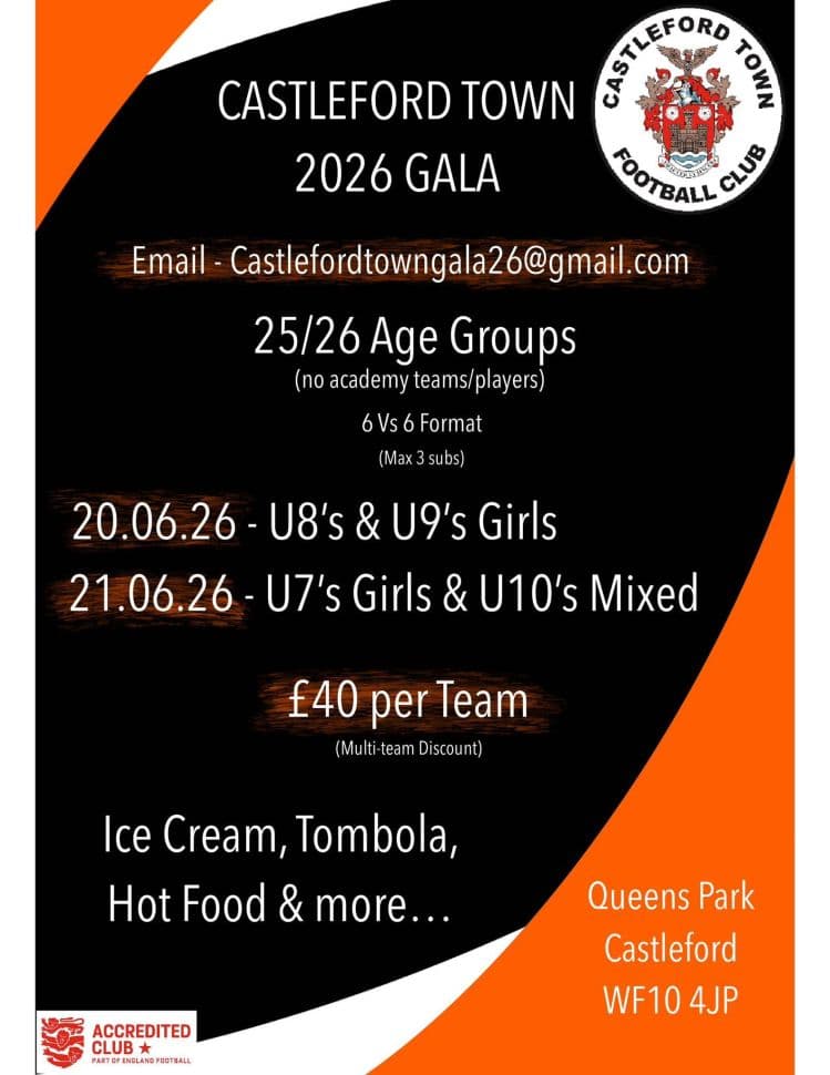Castleford Town Gala - GIRLS ONLY