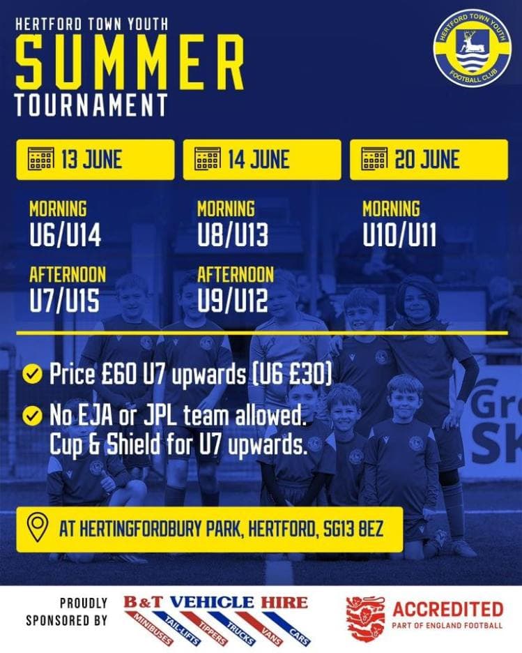 HTYFC Tournament flyer
