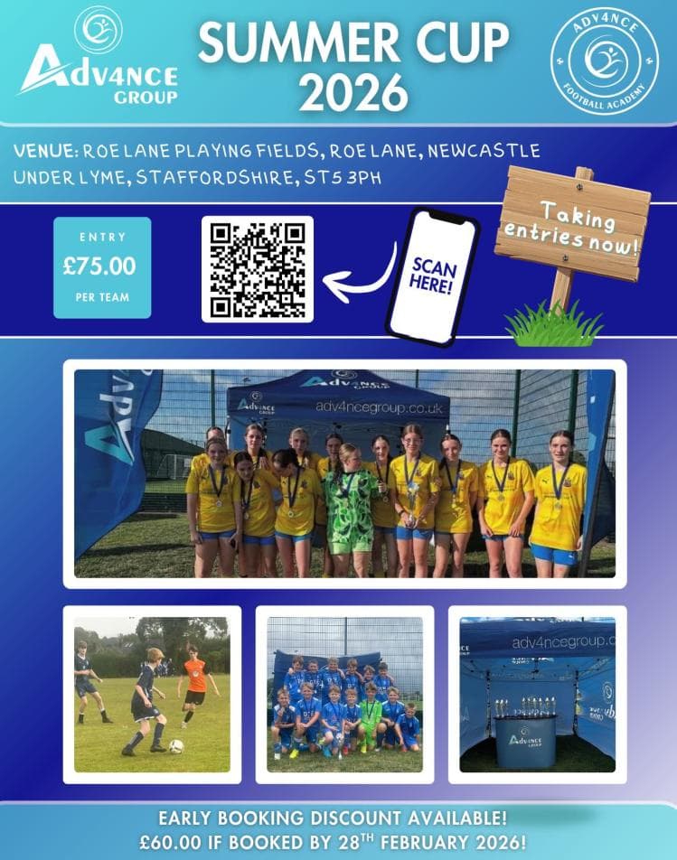 Adv4nce Summer Cup - GIRLS ONLY