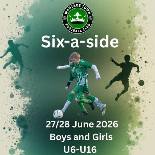 Wantage Town FC Summer Tournament flyer