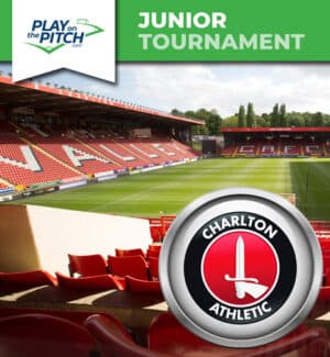 Play on the Pitch at Charlton Athletic FC flyer
