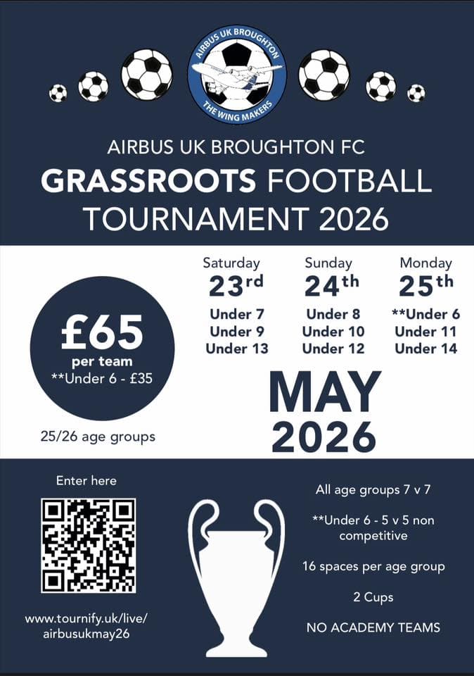 Airbus UK Broughton Grassroots Tournament