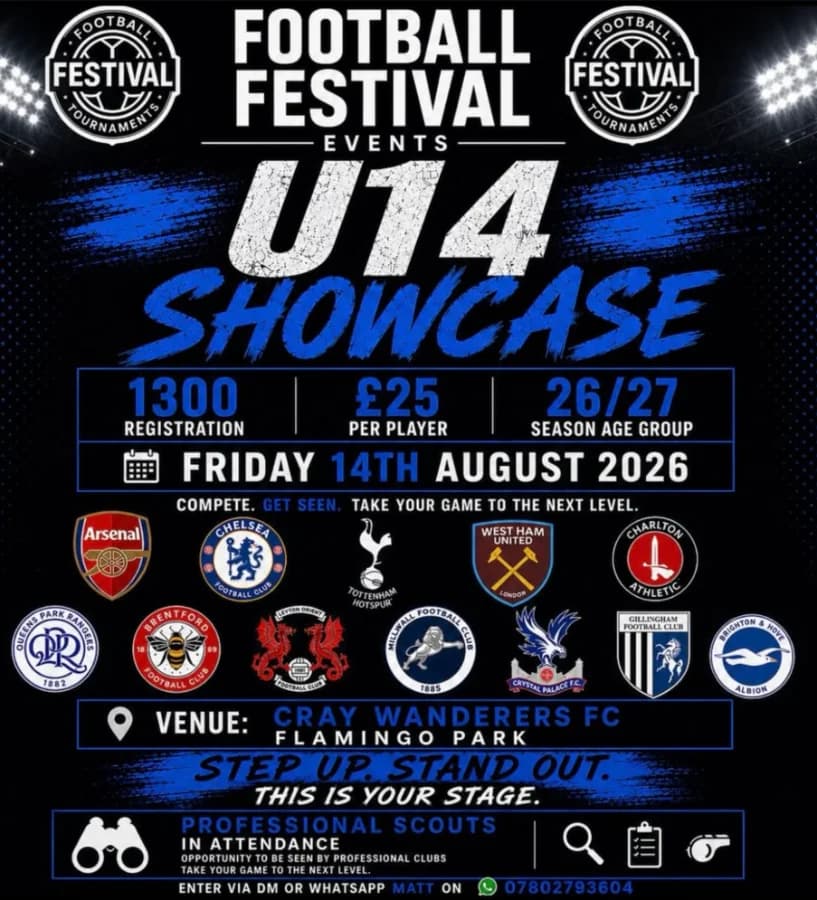 Football Festival U14 Showcase