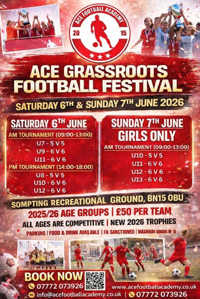 ACE Football Academy - Football Festival - GIRLS ONLY