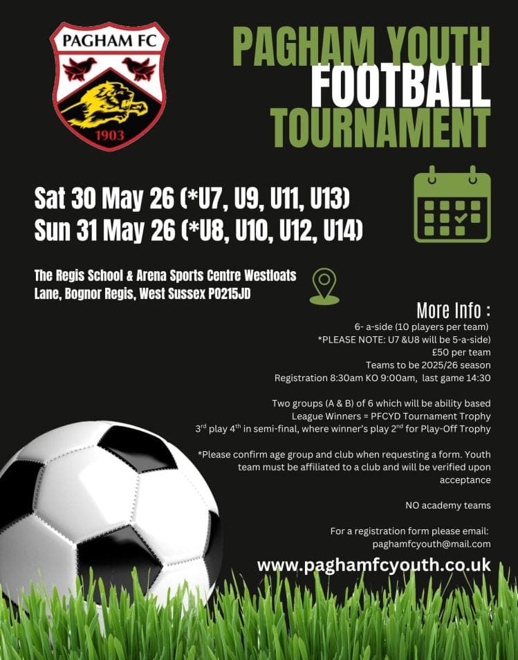 Pagham Youth Football Tournament