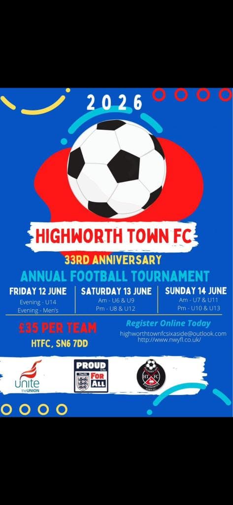 Highworth Town FC Annual Football Tournament
