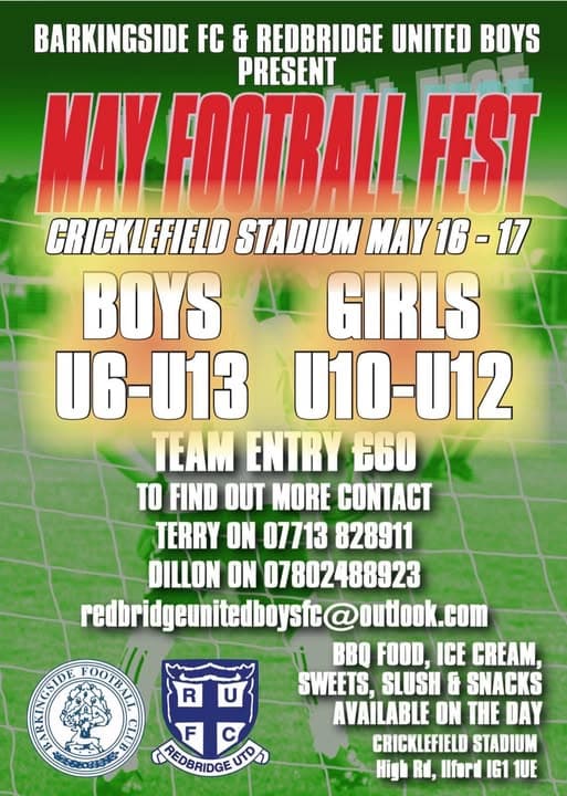Barkingside FC May Football Fest