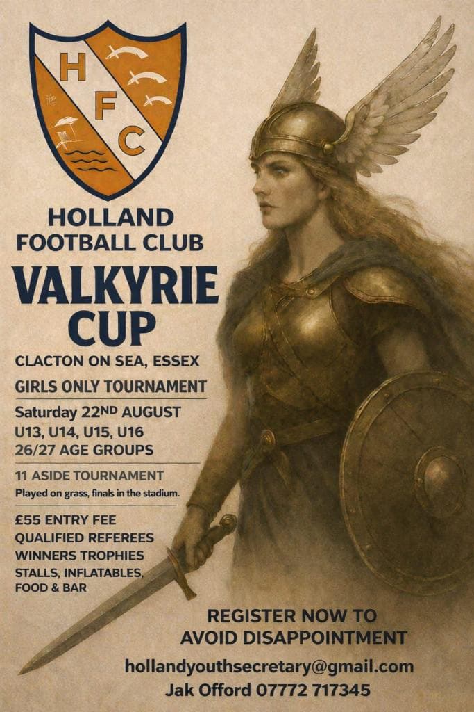 Holland Football Club Valkyrie Cup - GIRLS ONLY