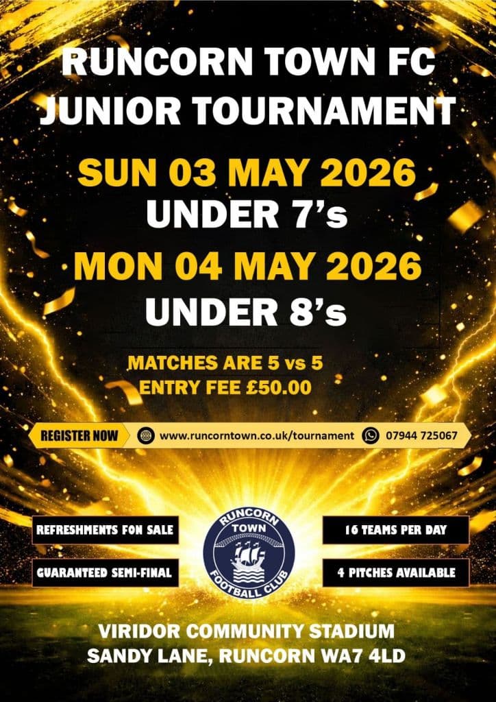 Runcorn Town FC Junior Tournament