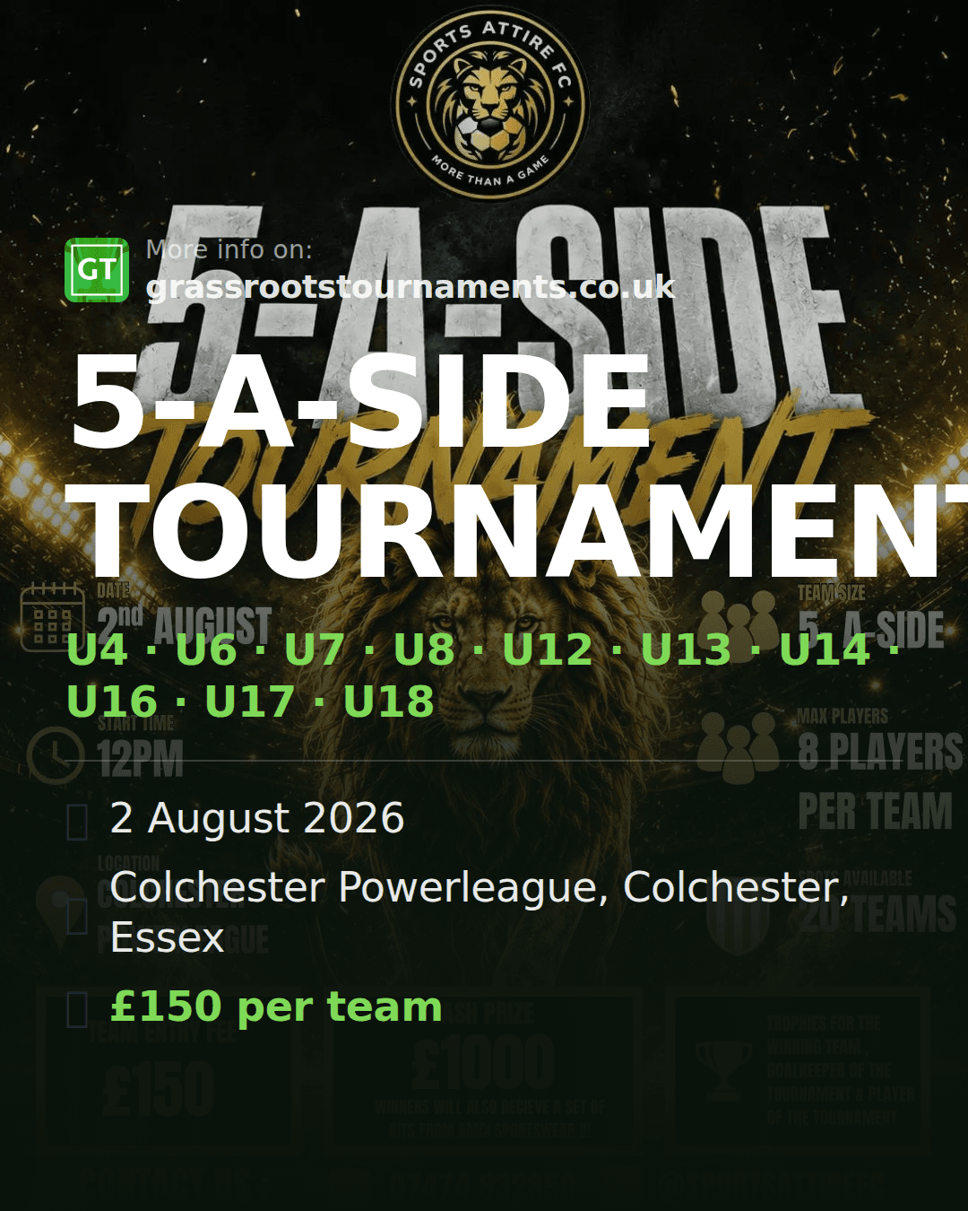 5-A-SIDE TOURNAMENT — social preview