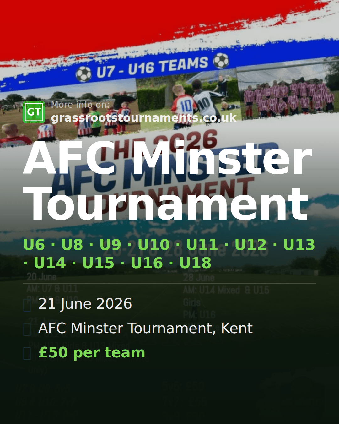 AFC Minster Tournament — social preview