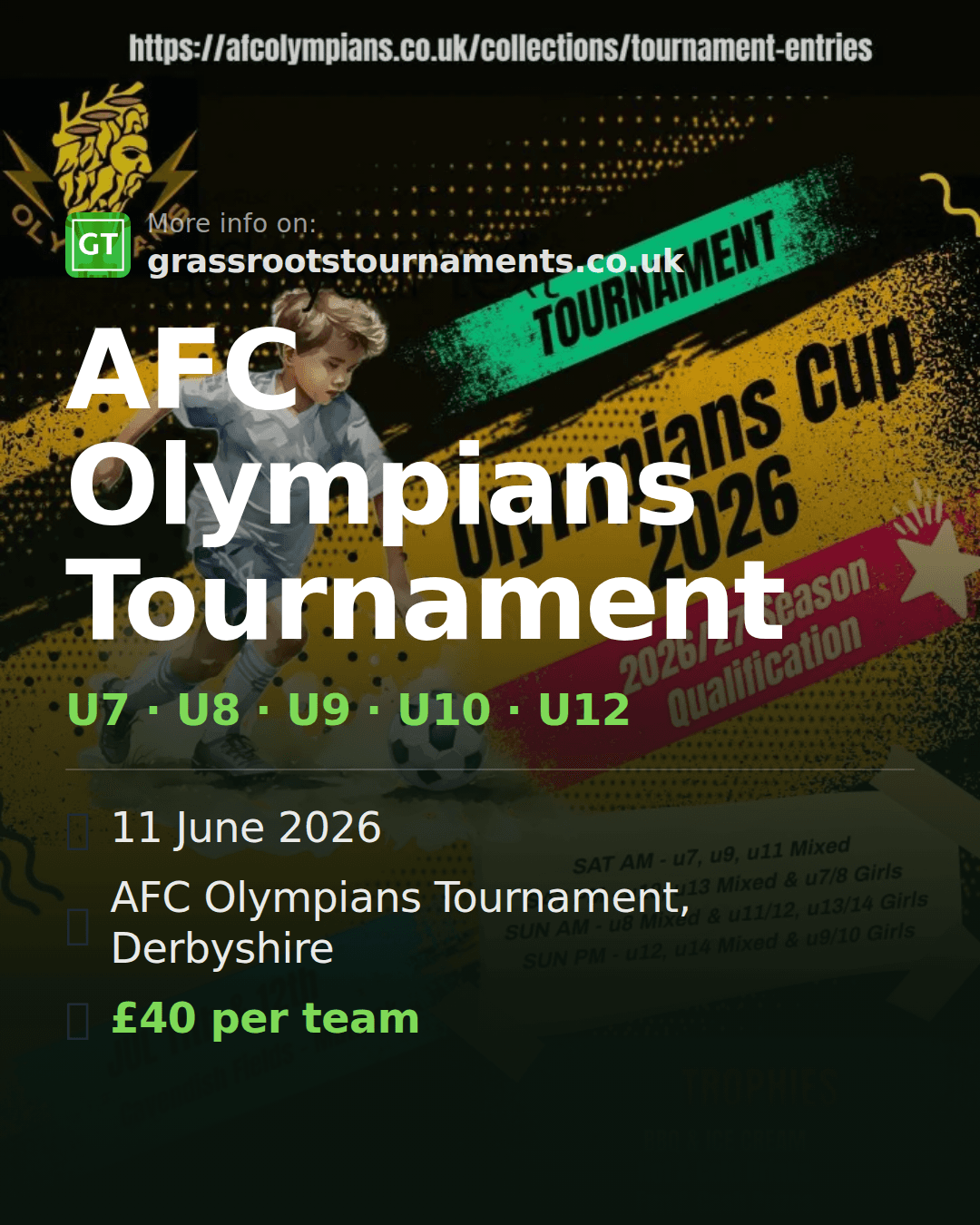 AFC Olympians Tournament — social preview
