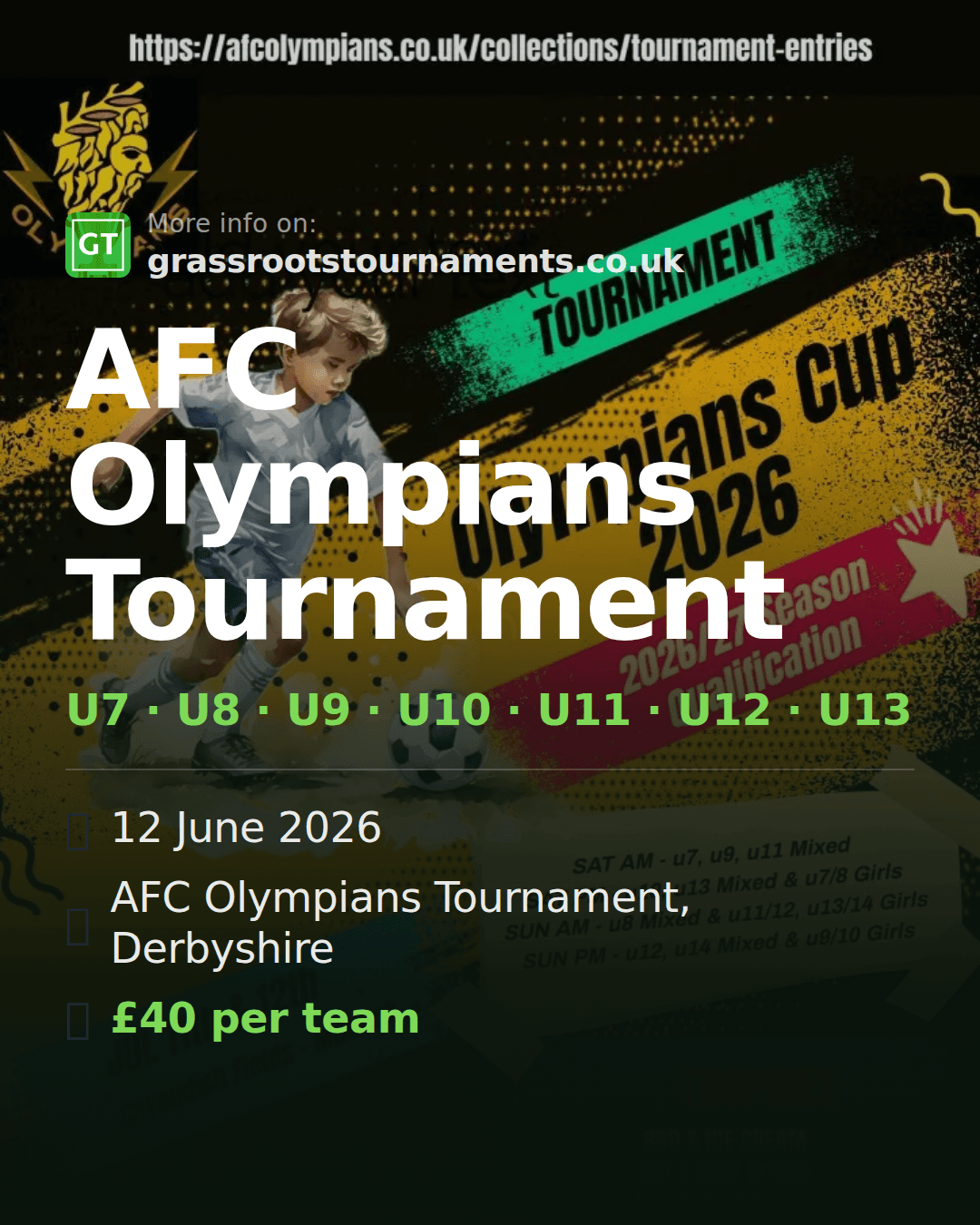 AFC Olympians Tournament — social preview