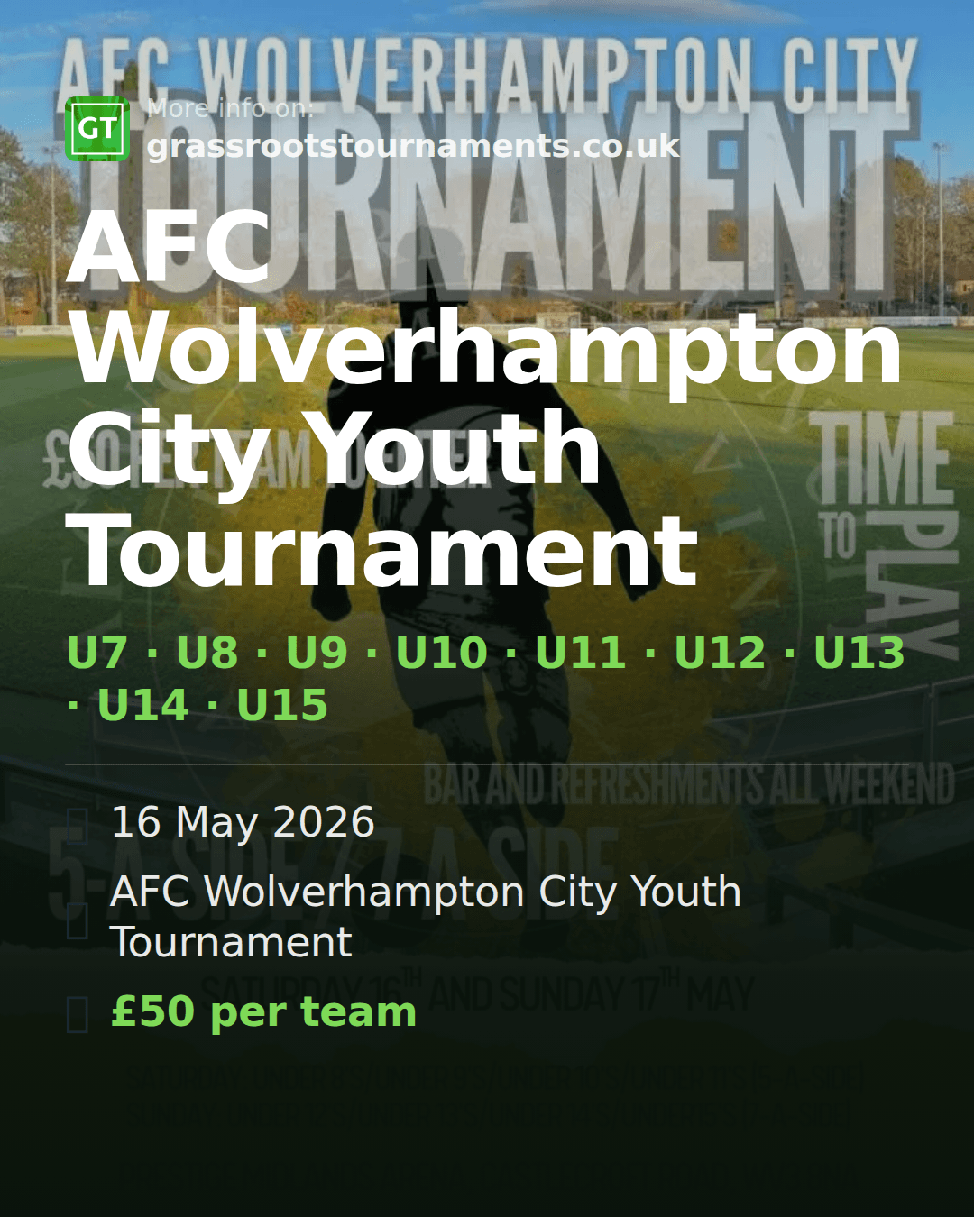 AFC Wolverhampton City Youth Tournament — social preview
