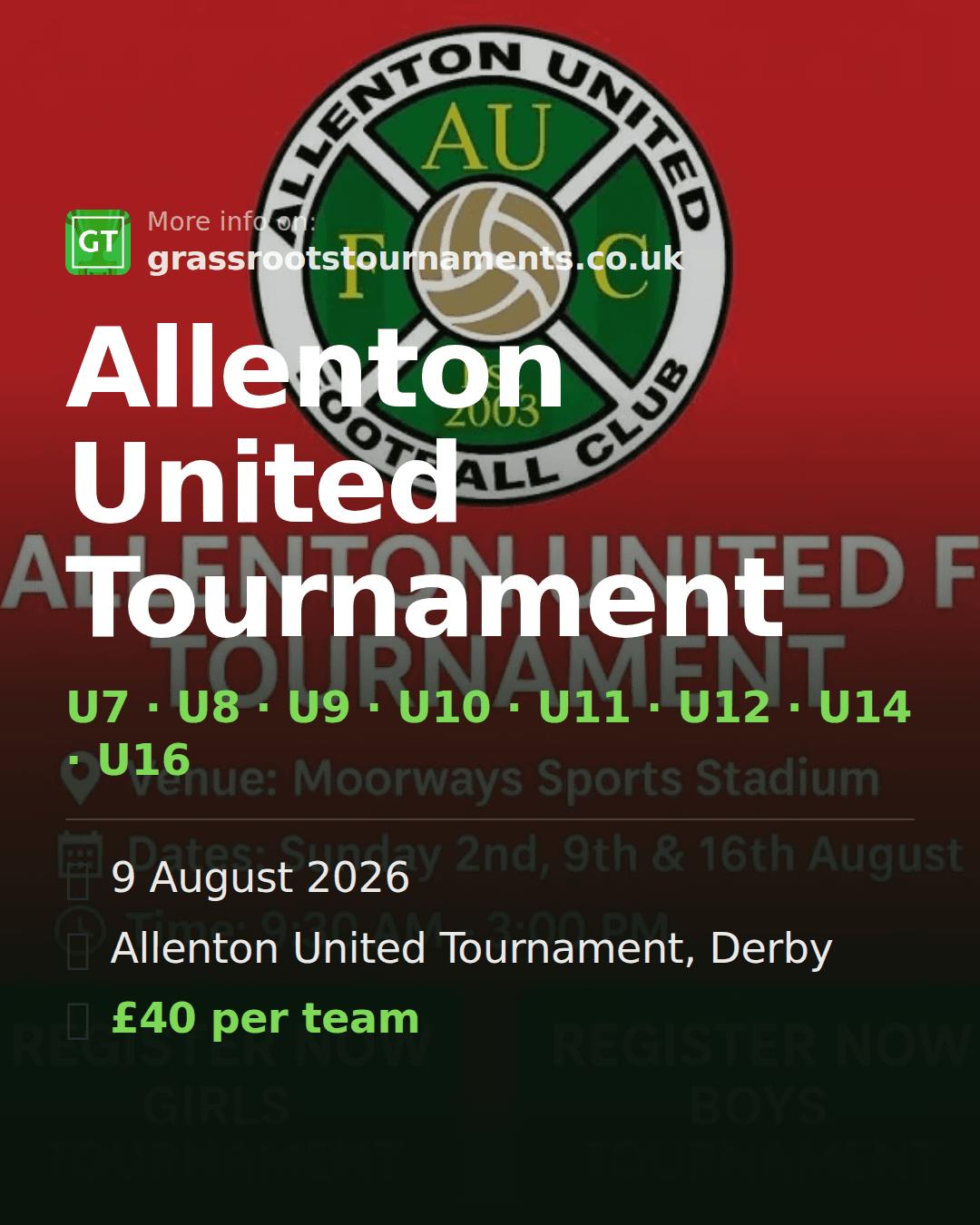 Allenton United Tournament — social preview