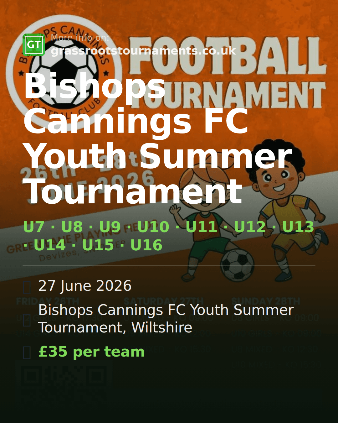 Bishops Cannings FC Youth Summer Tournament — social preview
