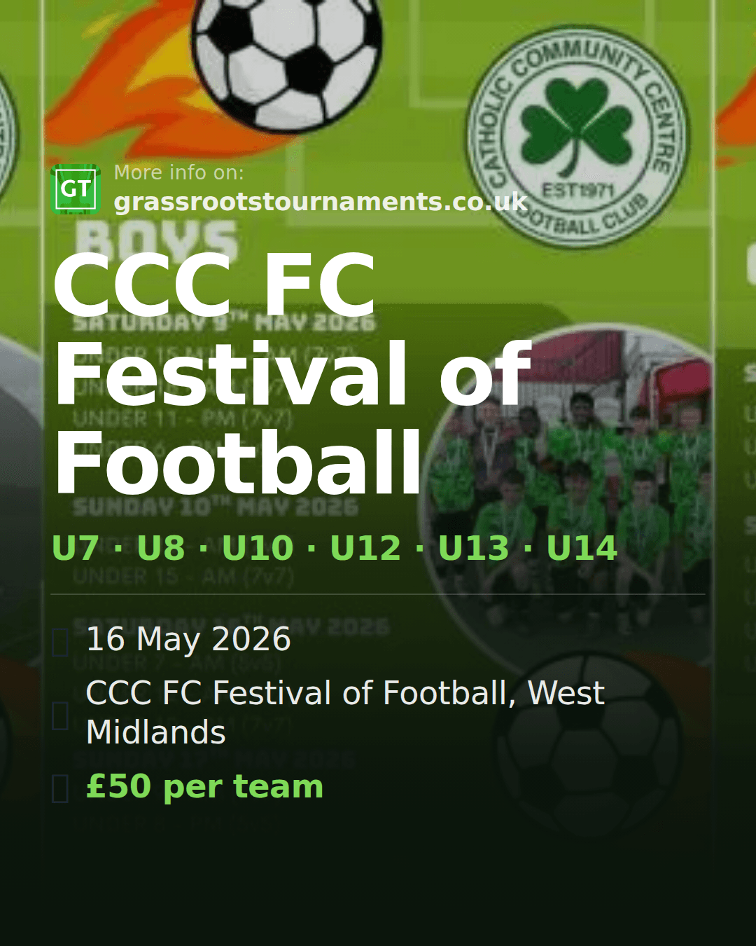 CCC FC Festival of Football — social preview