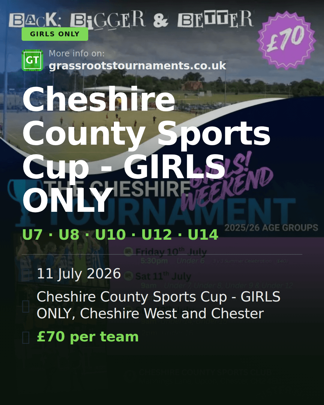 Cheshire County Sports Cup - GIRLS ONLY — social preview