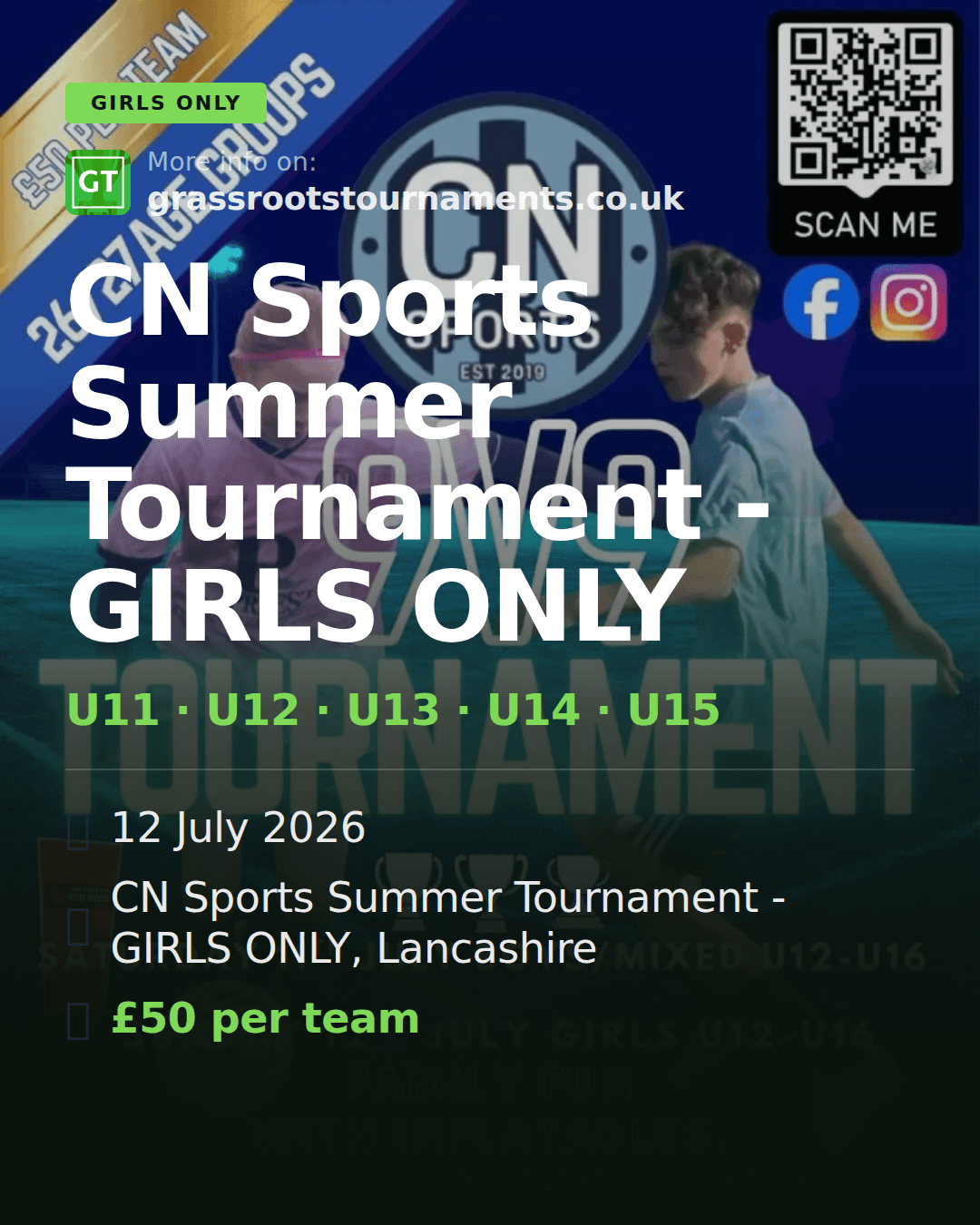 CN Sports Summer Tournament - GIRLS ONLY — social preview