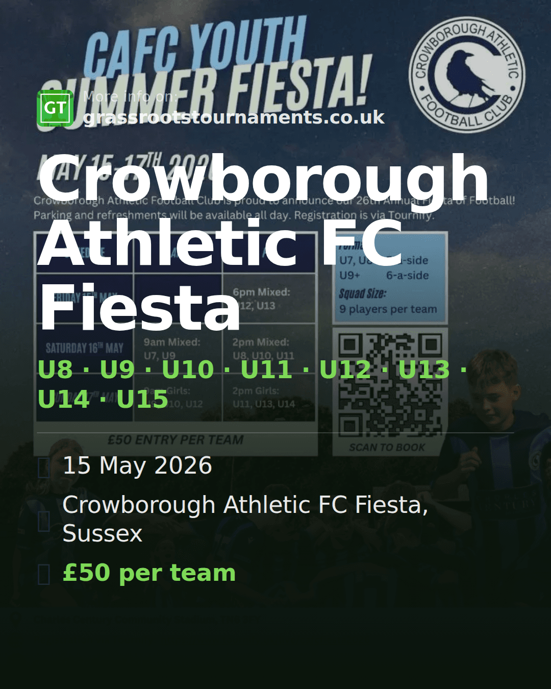 Crowborough Athletic FC Fiesta — social preview