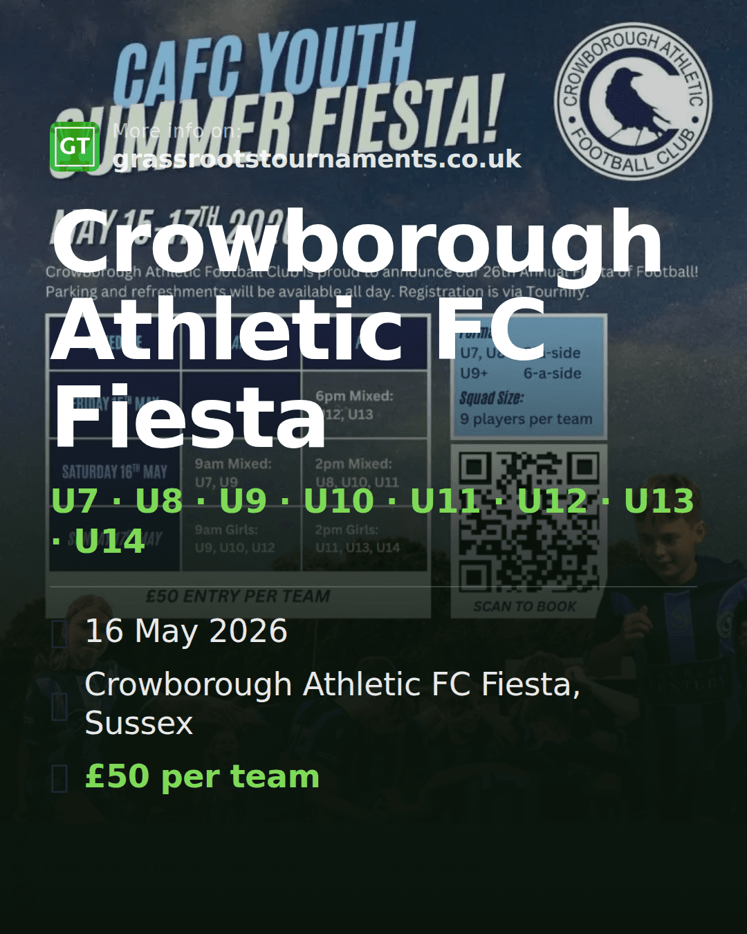 Crowborough Athletic FC Fiesta — social preview