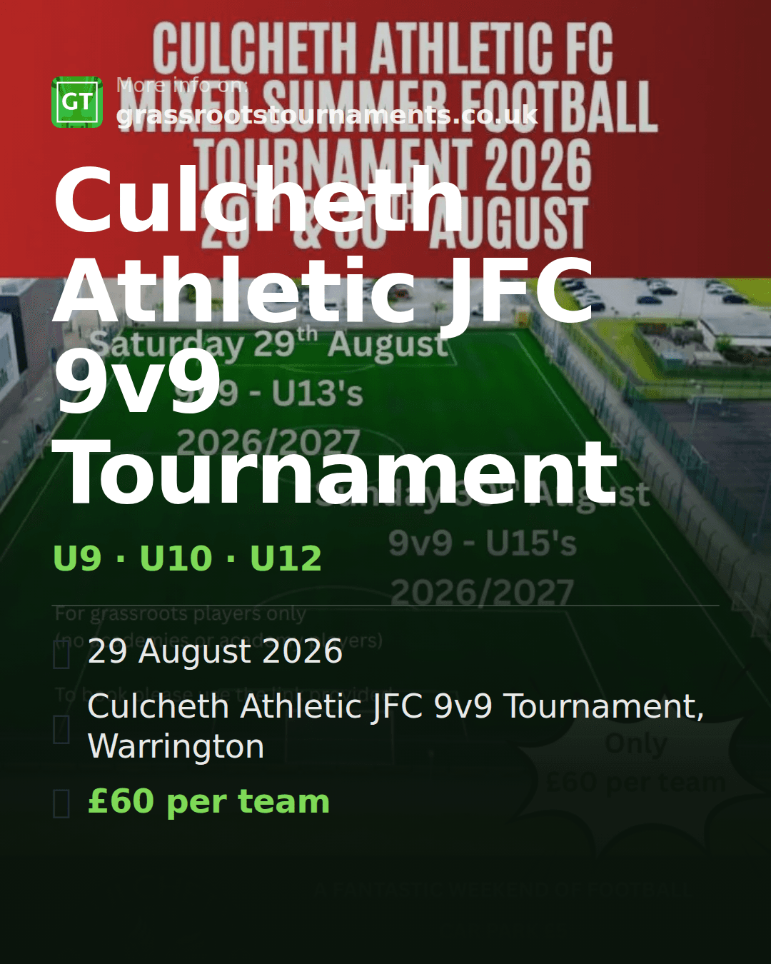 Culcheth Athletic JFC 9v9 Tournament — social preview