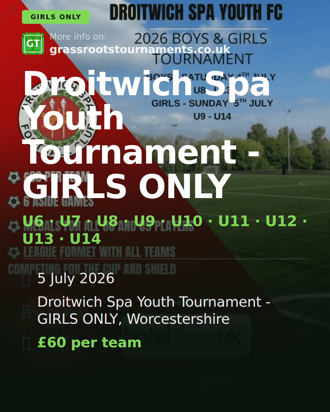 Droitwich Spa Youth Tournament - GIRLS ONLY — social preview