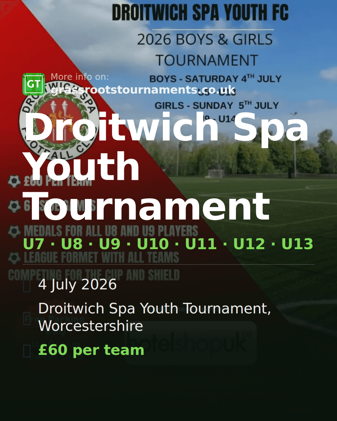Droitwich Spa Youth Tournament — social preview