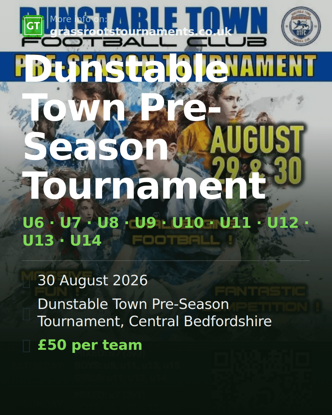 Dunstable Town Pre-Season Tournament — social preview