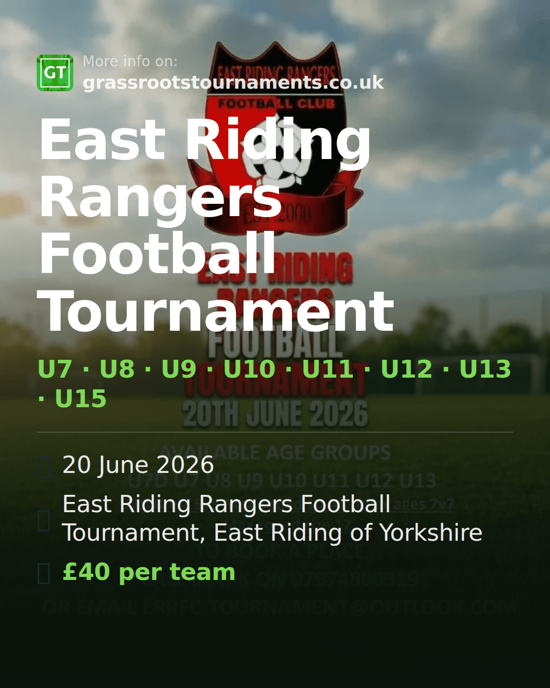East Riding Rangers Football Tournament — social preview