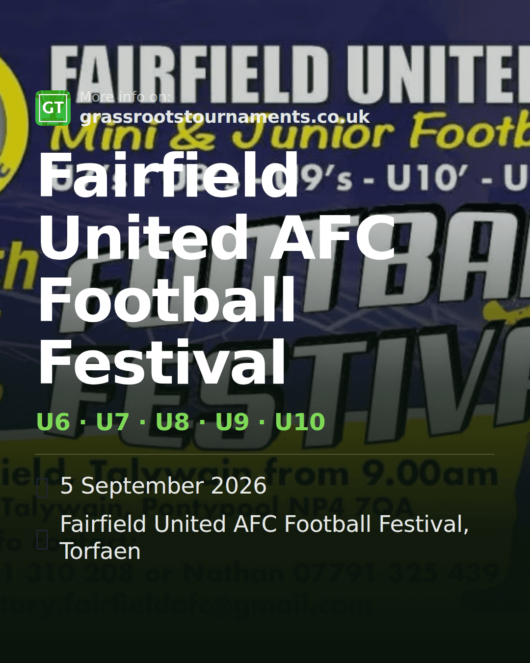 Fairfield United AFC Football Festival — social preview