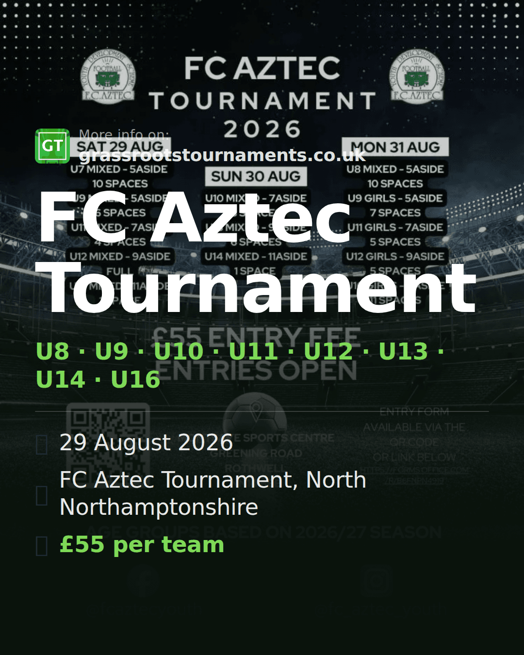 FC Aztec Tournament — social preview