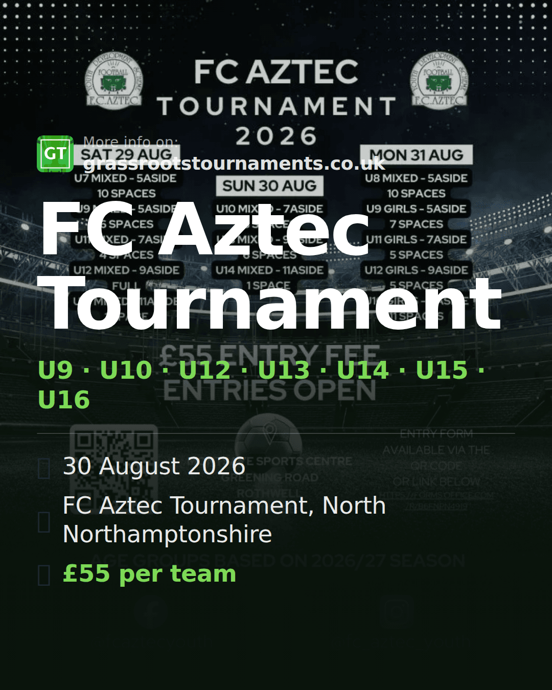 FC Aztec Tournament — social preview