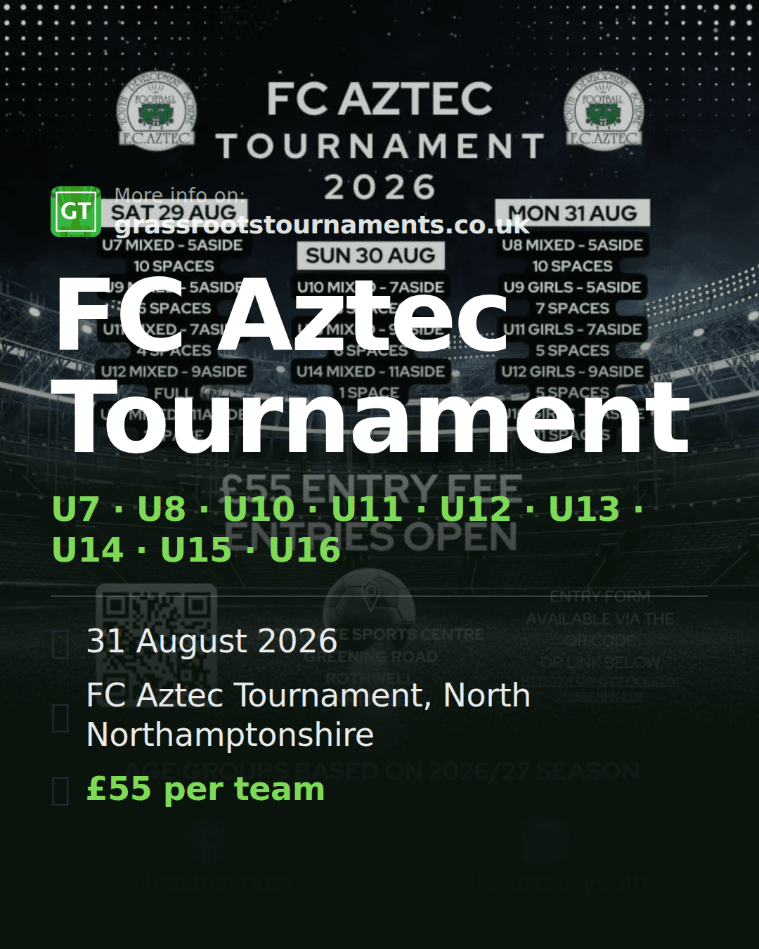 FC Aztec Tournament — social preview