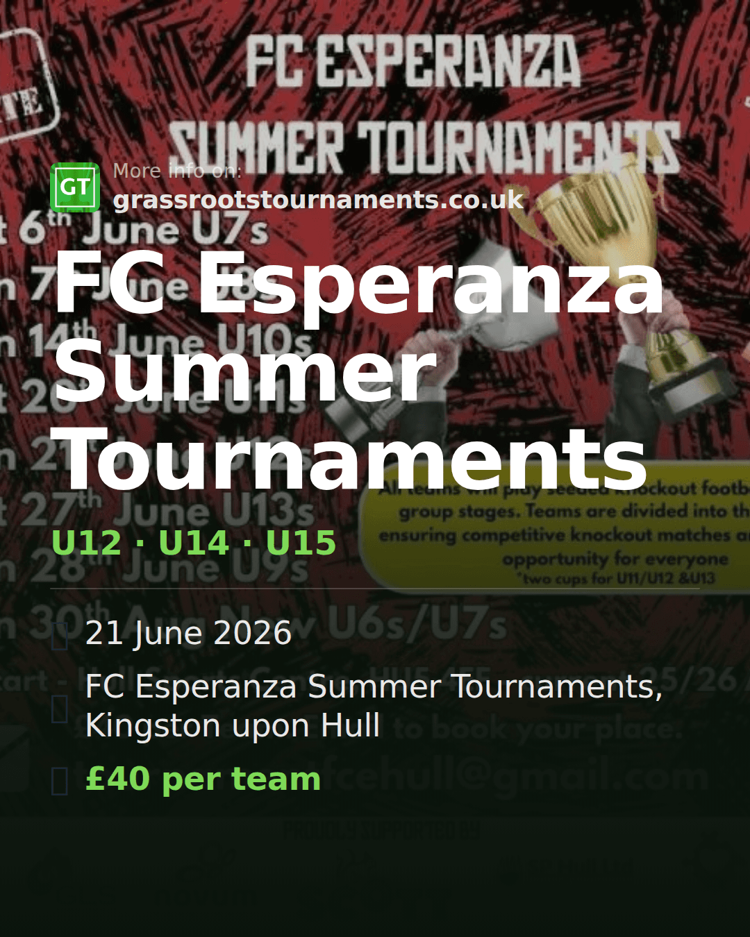 FC Esperanza Summer Tournaments — social preview