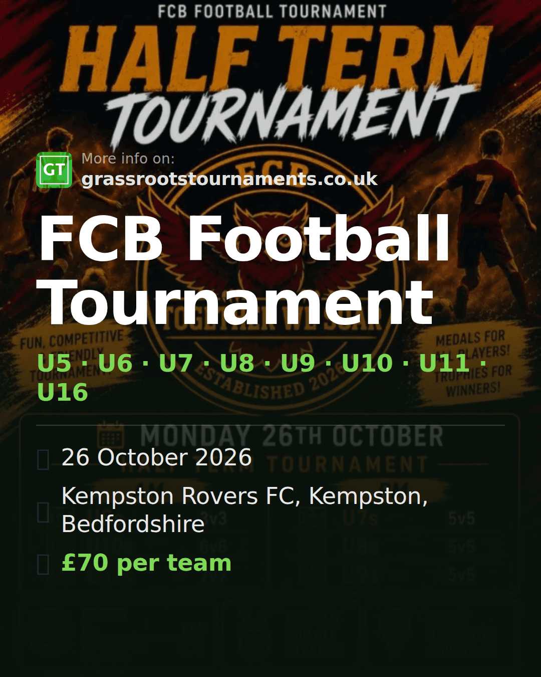 FCB Football Tournament — social preview