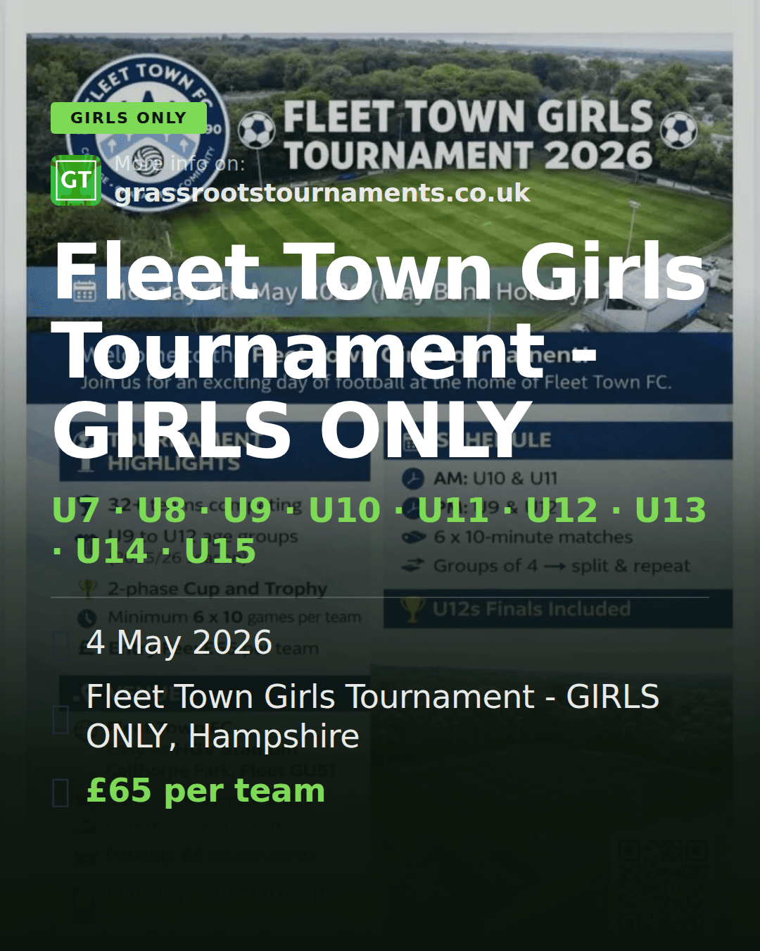 Fleet Town Girls Tournament - GIRLS ONLY — social preview