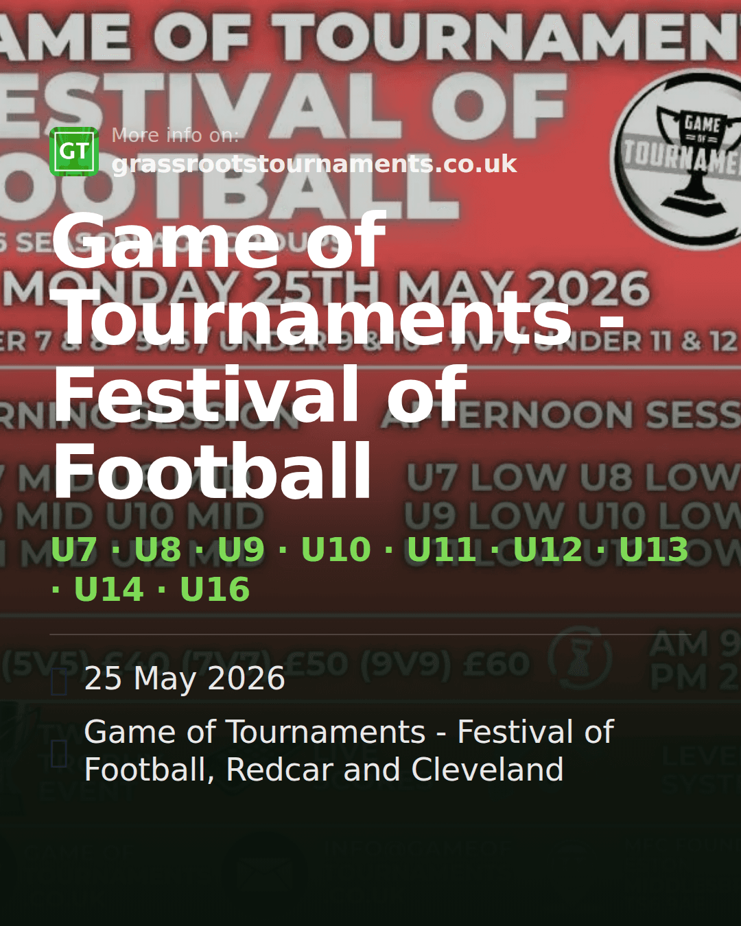 Game of Tournaments - Festival of Football — social preview