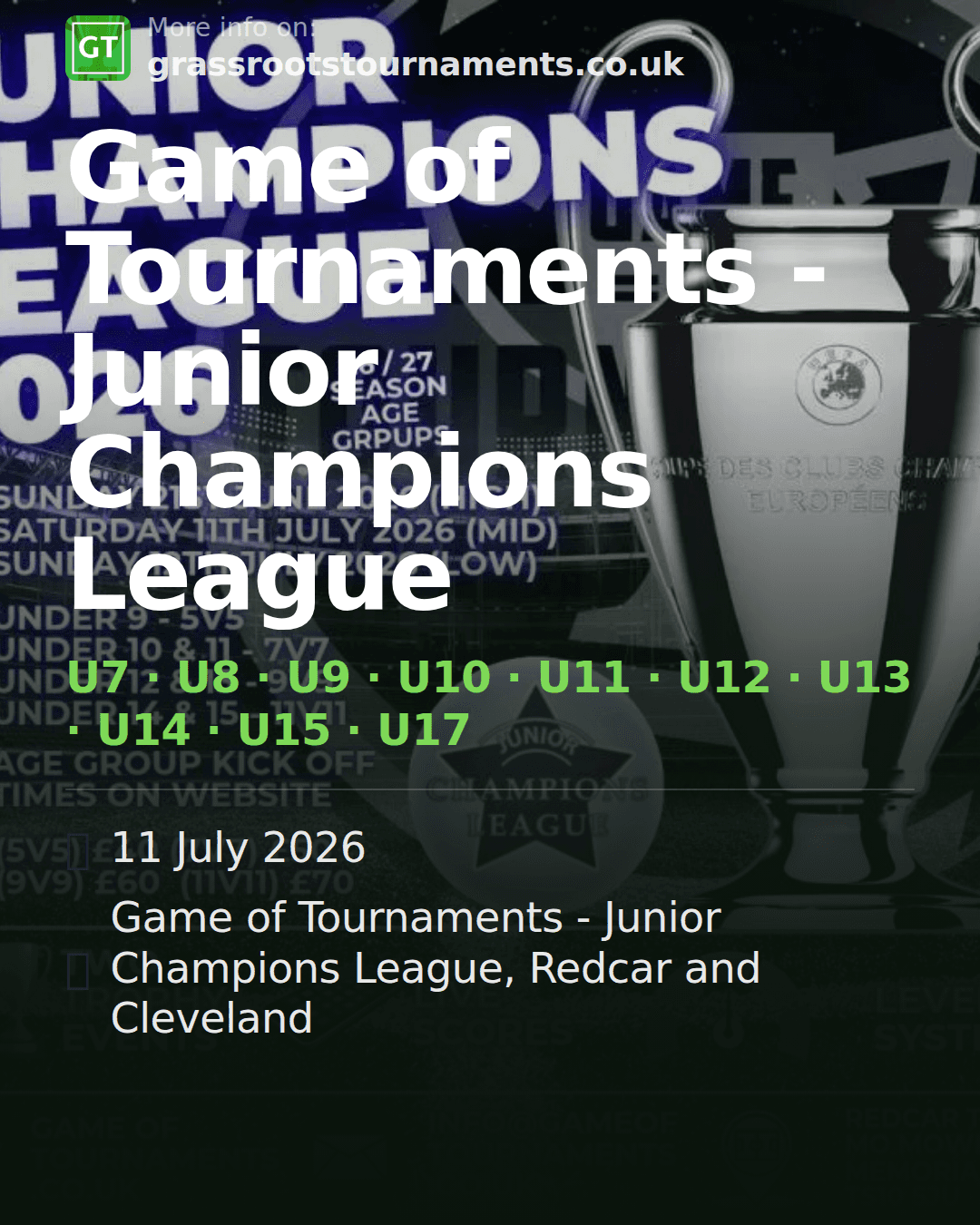 Game of Tournaments - Junior Champions League — social preview