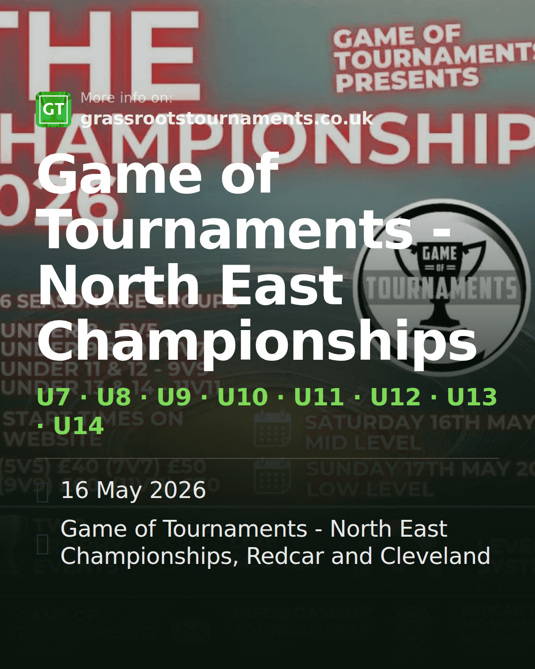 Game of Tournaments - North East Championships — social preview
