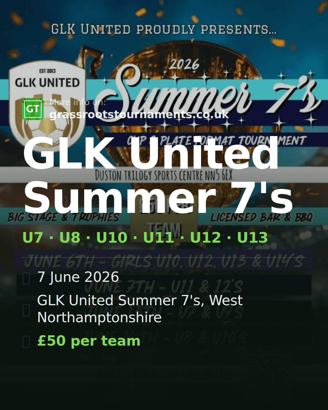 GLK United Summer 7's — social preview