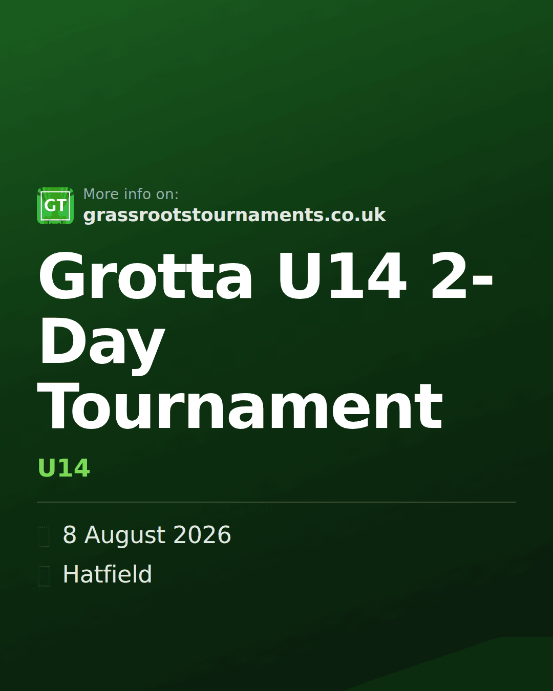 Grotta U14 2-Day Tournament — social preview