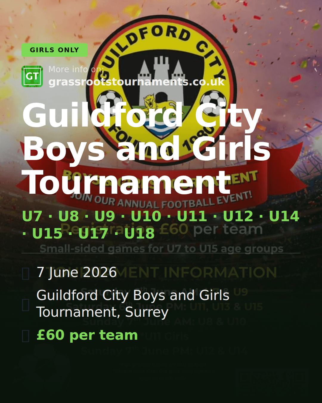 Guildford City Boys and Girls Tournament — social preview