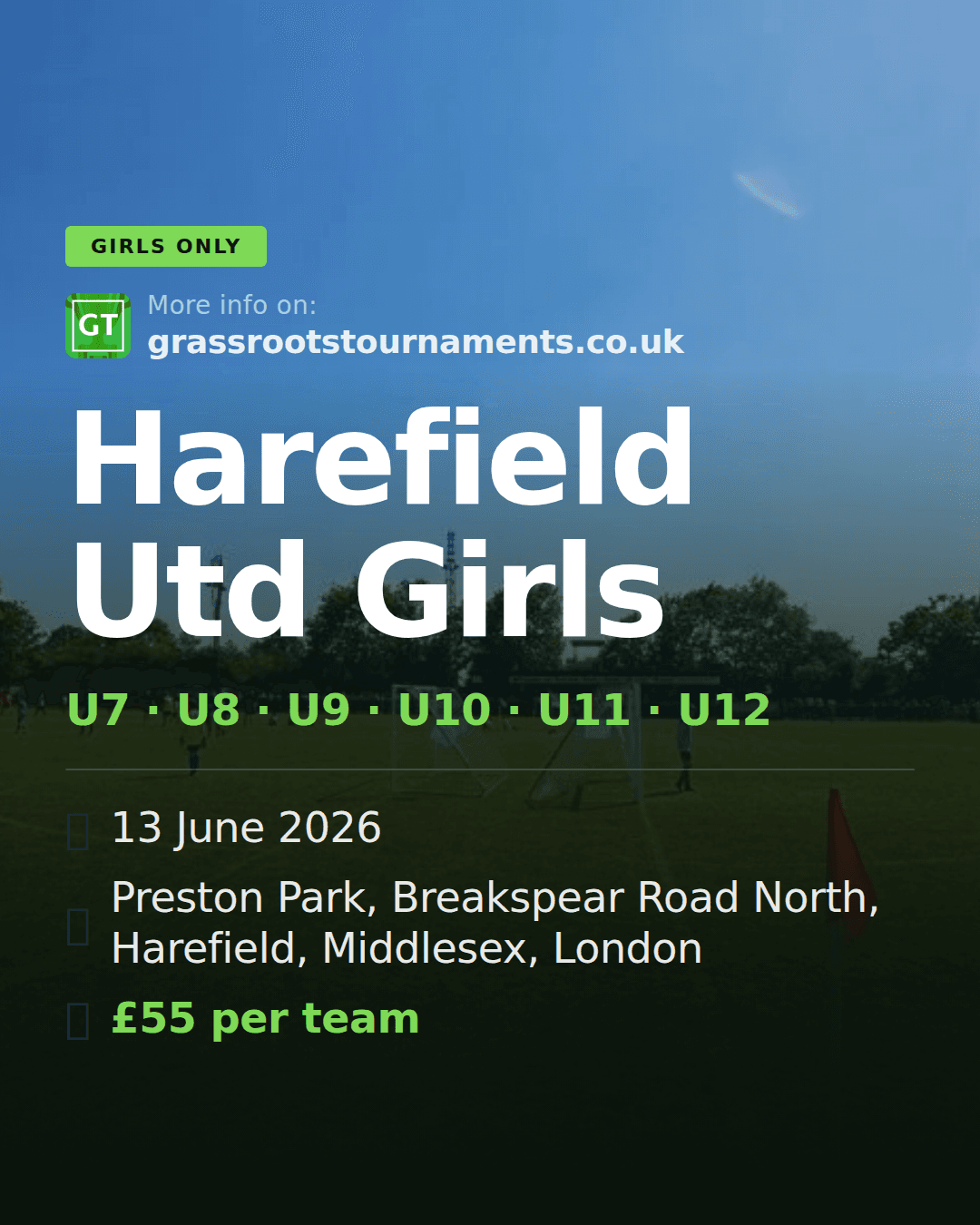 Harefield Utd Girls — social preview